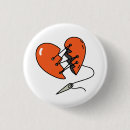 Search for broken heart badges Valentine