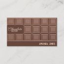Search for factory business cards Chocolate