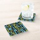 Search for abstract coasters Mid century modern