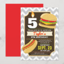 Search for hamburger party invitations Cheeseburger