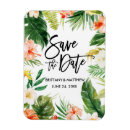 Search for tropical floral save the dates Zmodern