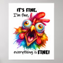 Search for funny chicken posters Bird