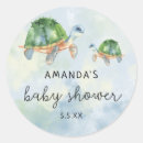 Search for turtle baby shower stickers Ocean