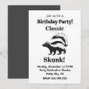 Search for skunks invitations Funny