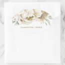 Search for oval gold stickers Gold and white