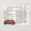 Search for the brownies postcards Chocolate
