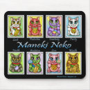 Search for luck lucky mouse mats Cat