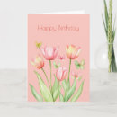 Search for tulips birthday cards Butterflies