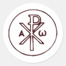 Search for christogram stickers Chi rho