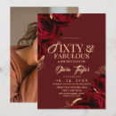 Search for 60 and fabulous invitations Party