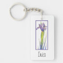 Search for yellow flower rectangular key rings Purple