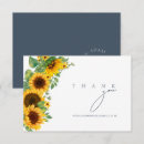 Search for sunflower wedding thank you cards Botanical