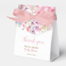Search for baby girl favour boxes Watercolor flowers