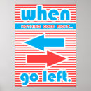Search for go left posters Typography