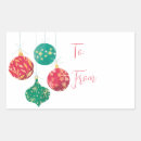 Search for christmas message stickers Red and green