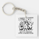 Search for animal illustration key rings Racoon