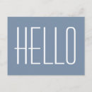 Search for hello typography postcards Minimalist