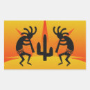 Search for native american kokopelli stickers Tribal