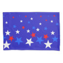Search for red white and blue pillowcases Stars