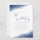 Search for shades of blue wedding invitations Modern