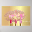 Search for gold lips posters Lipstick