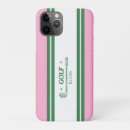 Search for golf green iphone cases Pink