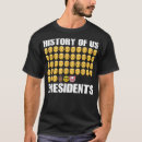 Search for history of us presidents tshirts 46th