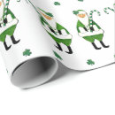 Search for irish christmas wrapping paper Santa