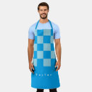 Search for shades of blue aprons Pattern