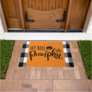 Search for halloween doormats Typography