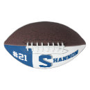 Search for blue american footballs White