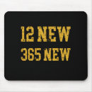 Search for happy new year mouse mats Fashion