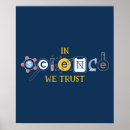 Search for we trust posters Science