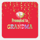 Search for new grandma stickers Promoted to grandma