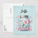 Search for blue sparkle postcards Butterfly