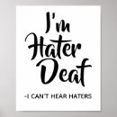 Search for hater posters Quote