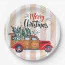 Search for christmas truck plates Red