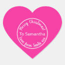 Search for heart shaped name stickers Modern