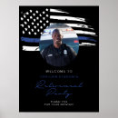Search for police party decor Thin blue line