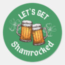 Search for funny leprechaun stickers Irish