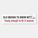 Search for young bumper stickers Funny
