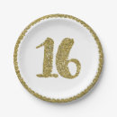 Search for 16th birthday plates Minimal