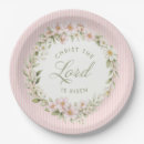 Search for he is risen plates Easter
