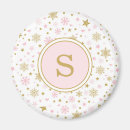 Search for snowflake magnets Winter baby shower