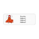 Search for lobster return address labels Crawfish