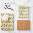 Search for olive wrapping paper Gingham