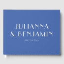 Search for royal blue wedding guest books Elegant