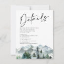 Search for mountain scene wedding invitations Modern