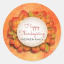 Search for leaf design stickers Orange