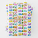 Search for christmas camper wrapping paper Retro